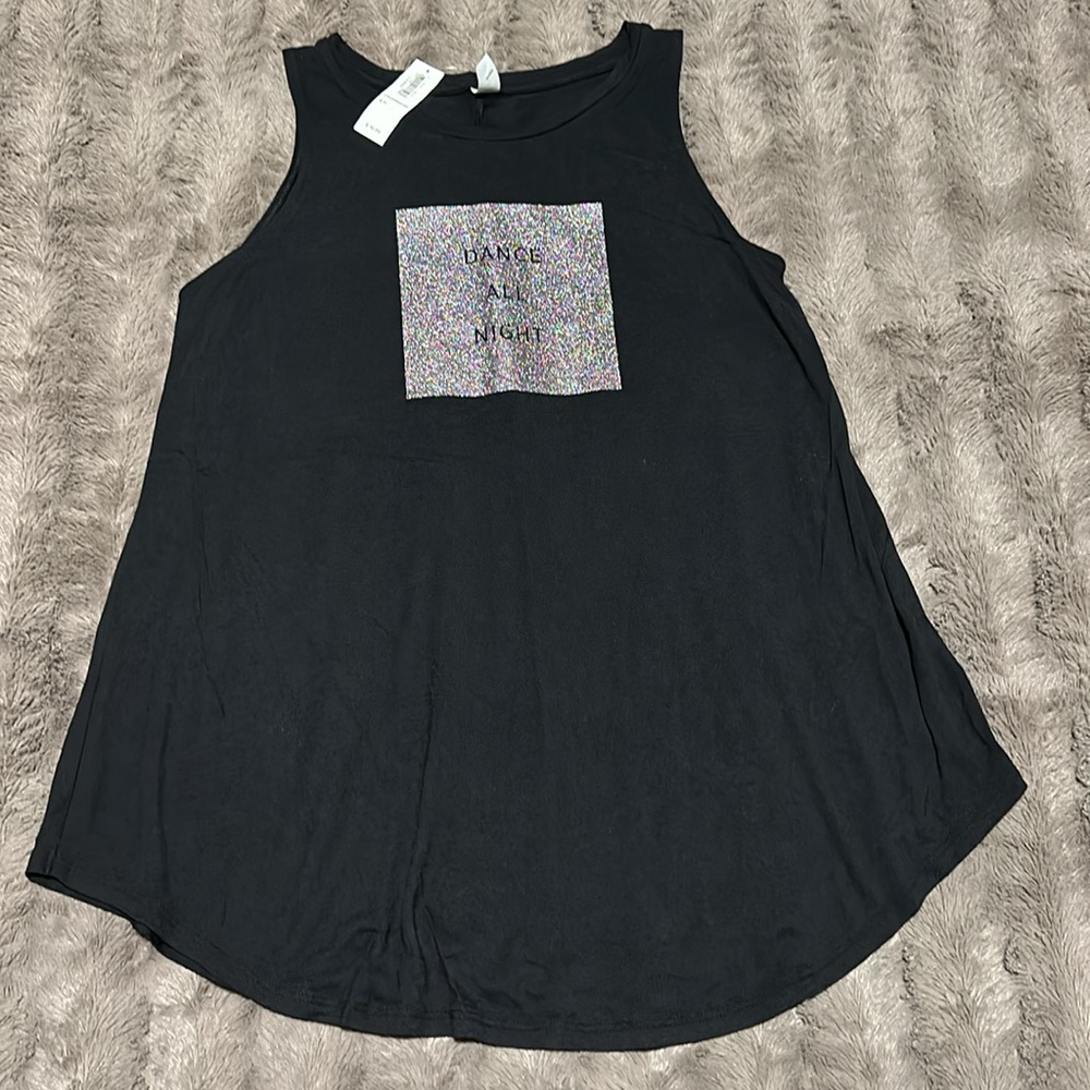 Old Navy “Dance All Night” tank top - NEW